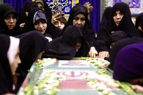مراسم وداع با دانشمند شهید هسته‌ای - یزد