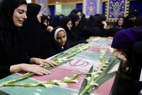 مراسم وداع با دانشمند شهید هسته‌ای - یزد