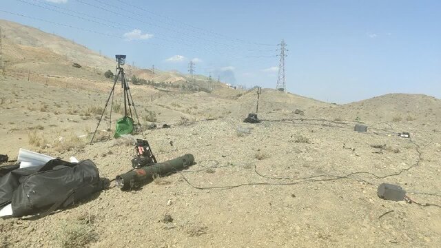 کشف دوش‌پرتاب و تجهیزات ماهواره‌ای عوامل خودفروخته در البرز