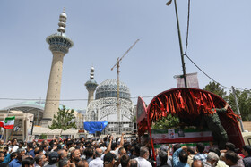 تشییع پیکر شهدا حمله رژیم صهیونیستی در جمعه «خشم و نصر» - اصفهان