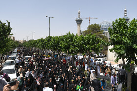 تشییع پیکر شهدا حمله رژیم صهیونیستی در جمعه «خشم و نصر» - اصفهان