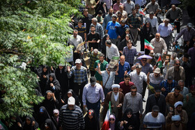 تشییع پیکر شهدا حمله رژیم صهیونیستی در جمعه «خشم و نصر» - اصفهان