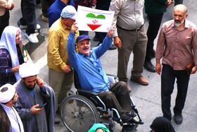 تشییع پیکر شهید تجاوز رژیم منحوس صهیونیستی در همدان