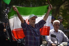 تشییع پیکر شهدا حمله رژیم صهیونیستی در جمعه «خشم و نصر» - اصفهان