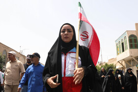 راهپیمایی جمعه خشم و نصر _ یزد