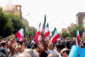 راهپیمایی جمعه خشم و نصر _ یزد