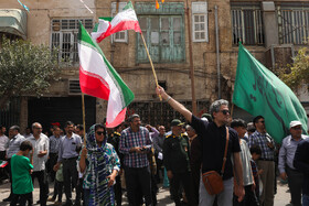 راهپیمایی جمعه خشم و نصر _ یزد