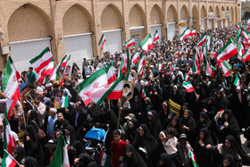 راهپیمایی جمعه خشم و نصر _ یزد