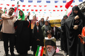 راهپیمایی جمعه خشم و نصر _ یزد