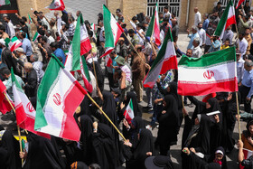راهپیمایی جمعه خشم و نصر _ یزد
