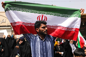 راهپیمایی جمعه خشم و نصر _ یزد