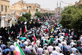 راهپیمایی جمعه خشم و نصر _ یزد