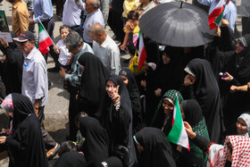 راهپیمایی جمعه خشم و نصر _ یزد
