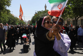 راهپیمایی جمعه «خشم و نصر» - مشهد
