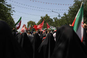 راهپیمایی جمعه «خشم و نصر» - مشهد
