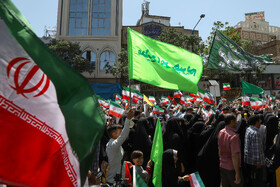 راهپیمایی جمعه «خشم و نصر» - مشهد
