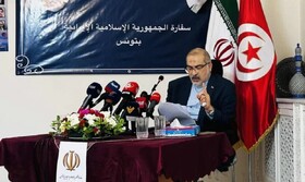 سفیر ایران در تونس: تهران به حمایت از قضیه فلسطین پایبند است