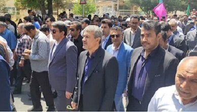 خروش کرمانیها در راهپیمایی جمعه «خشم و نصر»