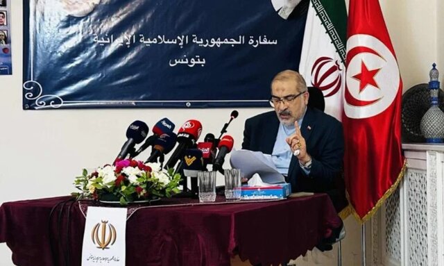 سفیر ایران در تونس: تهران به حمایت از قضیه فلسطین پایبند است