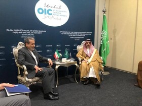 دیدار عراقچی با وزیران خارجه عربستان و عراق 