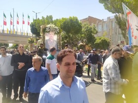 پیکر شهید «آقایی» در اراک تشییع شد