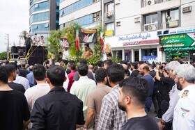 وداع بابلی‌ها با پنجمین شهید مدافع وطن و راه قدس