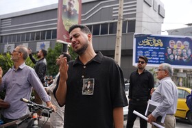 وداع بابلی‌ها با پنجمین شهید مدافع وطن و راه قدس
