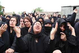 مراسم تشییع پیکر امیرسرتیپ دوم علی پیری از شهدای مدافع وطن در اردبیل