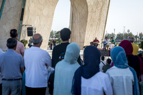 کنسرت علی قمصری در میدان آزادی
