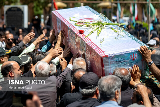 تصویر آرشیوی است شهادت سرباز قزوینی در حمله رژیم صهیونیستی