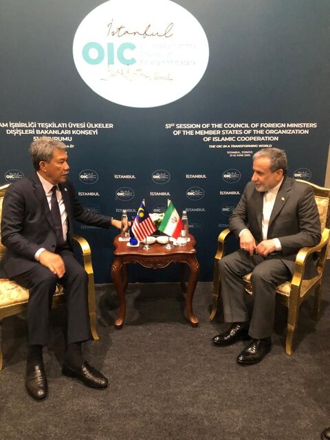 دیدار عراقچی با وزیران خارجه الجزایر، پاکستان، مالزی، ترکیه و عراق