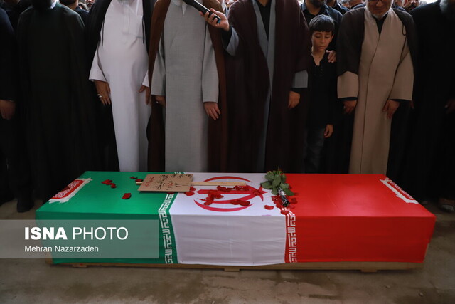 تشییع جمعی از شهدای تجاوز رژیم صهیونیستی در تبریز