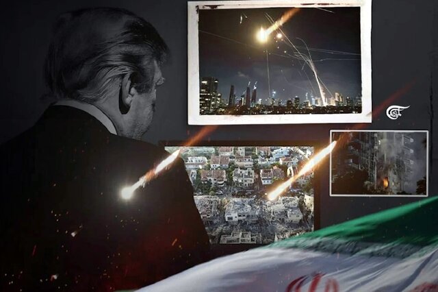 پوست موز بی بی زیر پای ترامپ