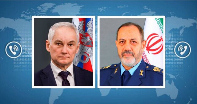 تماس تلفنی وزیر دفاع روسیه با وزیر دفاع ایران/ امیر نصیرزاده: تصمیم ما بر تنبیه متجاوز با تمام توان است تماس تلفنی وزیر دفاع روسیه با وزیر دفاع ایران/ امیر نصیرزاده: تصمیم ما بر تنبیه متجاوز با تمام توان است