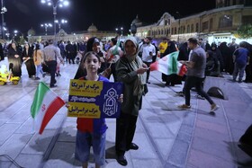 اجتماع بزرگ دانشجویی و مردمی همدان در حمایت از نیروهای مسلح