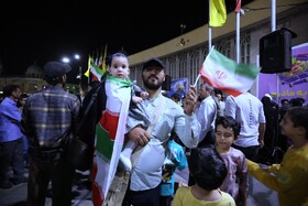 اجتماع بزرگ دانشجویی و مردمی همدان در حمایت از نیروهای مسلح