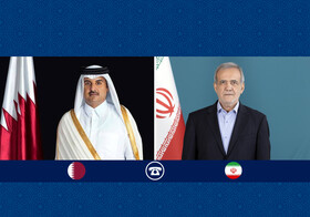 دلجویی پزشکیان از دولت و ملت قطر/تأکید شیخ تمیم بر گسترش روابط دو کشور