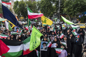 تجمع سراسری حمایت از نیرو‌های مسلح در اجرای عملیات غرورآفرین «بشارت فتح» - ساری