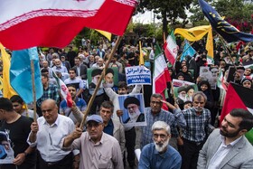تجمع سراسری حمایت از نیرو‌های مسلح در اجرای عملیات غرورآفرین «بشارت فتح» - ساری