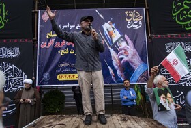 تجمع سراسری حمایت از نیرو‌های مسلح در اجرای عملیات غرورآفرین «بشارت فتح» - ساری