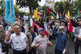 تجمع سراسری حمایت از نیرو‌های مسلح در اجرای عملیات غرورآفرین «بشارت فتح» - ساری