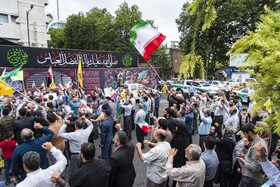 تجمع سراسری حمایت از نیرو‌های مسلح در اجرای عملیات غرورآفرین «بشارت فتح» - ساری