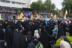 تجمع سراسری حمایت از نیرو‌های مسلح در اجرای عملیات غرورآفرین «بشارت فتح» - ساری