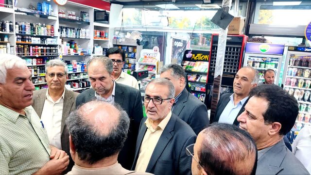 بازدید سرزده استاندار از بازار یاسوج / کمبودی در توزیع کالاهای اساسی وجود ندارد