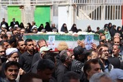 پاسداشت ارزش‌های انقلاب با حضور باشکوه دامغانی‌ها در تشییع شهید راه قدس
