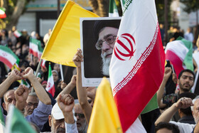تجمع حمایت از نیروهای مسلح در اجرای عملیات غرورآفرین «بشارت فتح» - قزوین