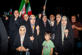اجتماع مردم مشهد در حمایت از اقدامات نیروهای مسلح جمهوری اسلامی ایران و عملیات بشارت فتح