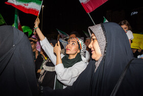 اجتماع مردمی در حمایت از اقدامات نیروهای مسلح- مشهد