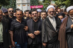 تشییع پیکر مطهر شهید «محمد نشومی» در ساری