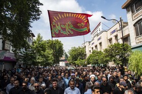 تشییع پیکر مطهر شهید «محمد نشومی» در ساری